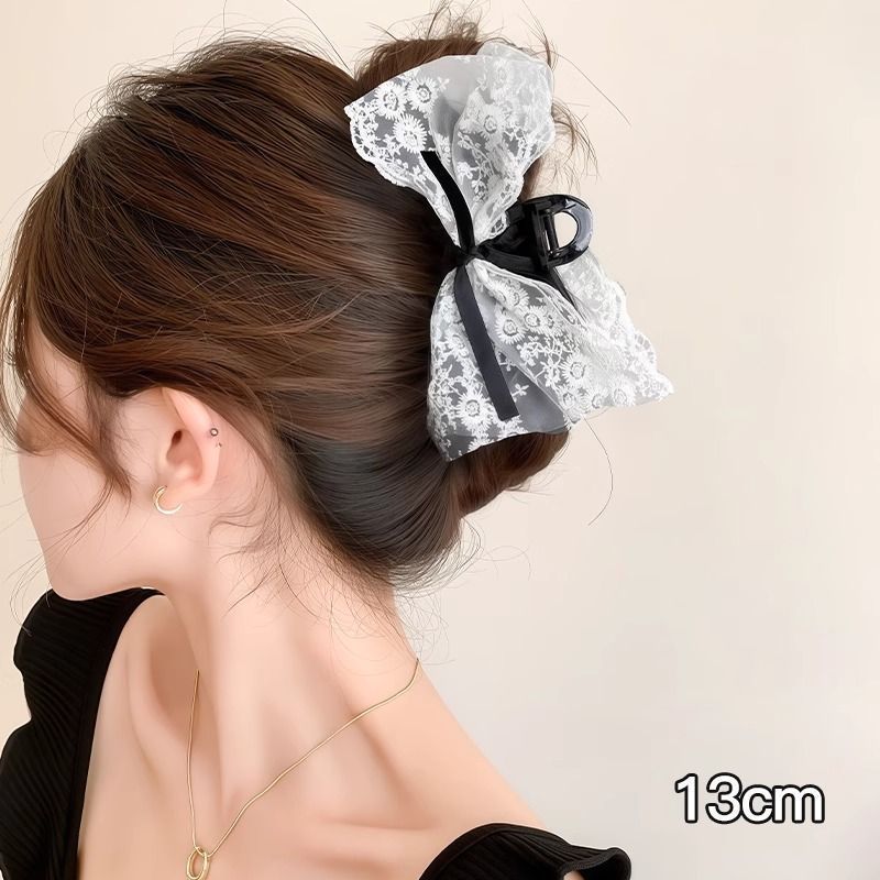 後頭部用の高級感のあるヘアクリップ、フレンチニッチの高級感のあるヘアクリップ、髪のボリュームを際立たせる絶妙なヘアクリップ、大きな新しいスタイルのヘアクリップ|undefined