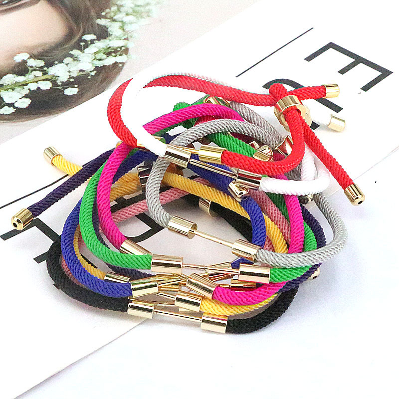 Copper Ig Style Geometric Solid Color Plating Bracelets display picture 1