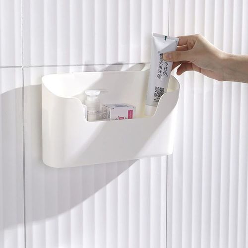 Wall-mounted storage box rack wall-mounted refrigerator side door kitchen bathroom cabinet bathroom cabinet door wash rack