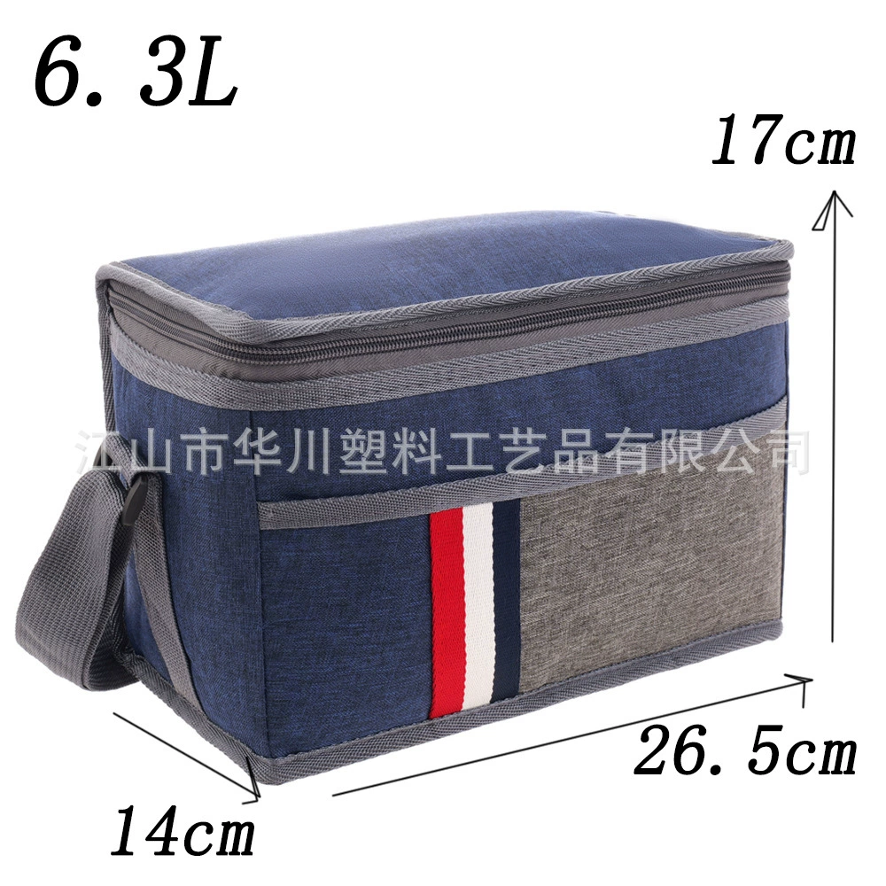 Warm thermal bag, capacious handheld lunch box, travel purse, direct factory sales