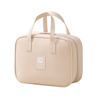 Cosmetic Bag for Women, Large Capacity, 2025 New Model, High-End Portable Hand-Held Cosmetic Storage Bag with Compartments, Travel Toiletry Bag