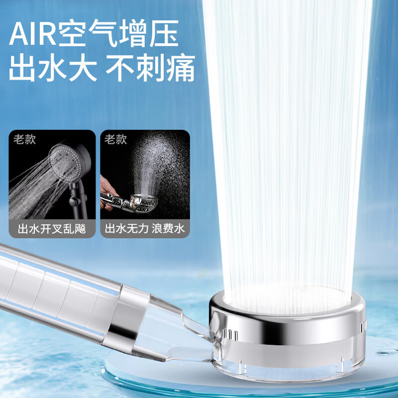 增压过滤花洒喷头热水器净水家用除氯抑菌美肤泰国旅行洗澡淋浴头|undefined