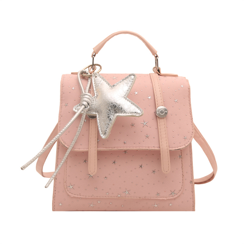 Nicho transfronterizo diseño mochila multifuncional mujer verano 2026 nueva moda versátil hombro mochila de hombro