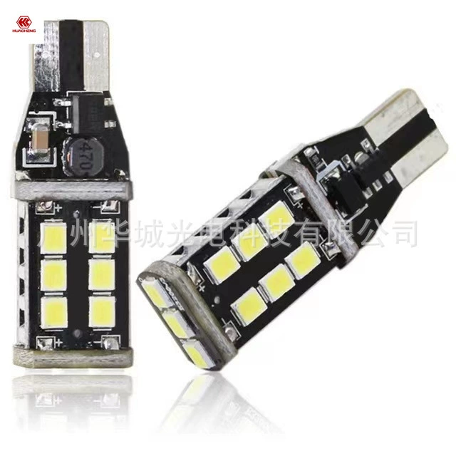 Автомобильный светодиодный фонарь заднего хода T15-2835-15SMD декодирование постоянного тока яркий Автомобильный свет высокий стоп-сигнал поворота