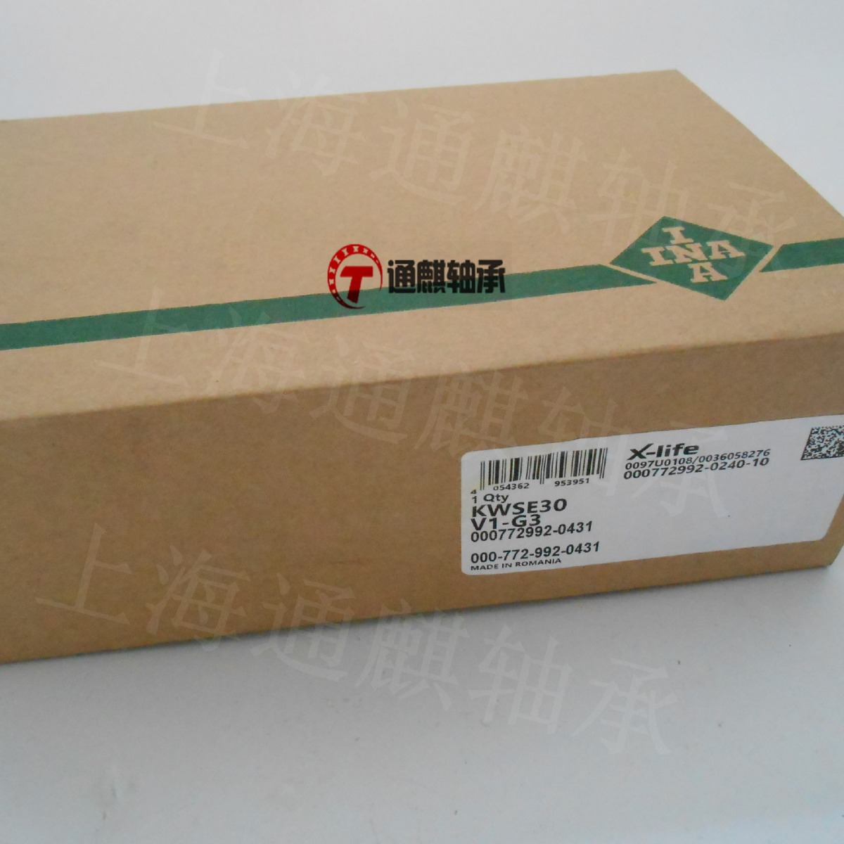 INA滑块轴承X-life  KWSE30-V1    0097V01