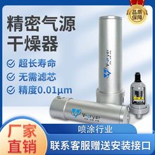 空压机压缩空气精密气源干燥油水过滤器气泵除水无滤芯气源处理器
