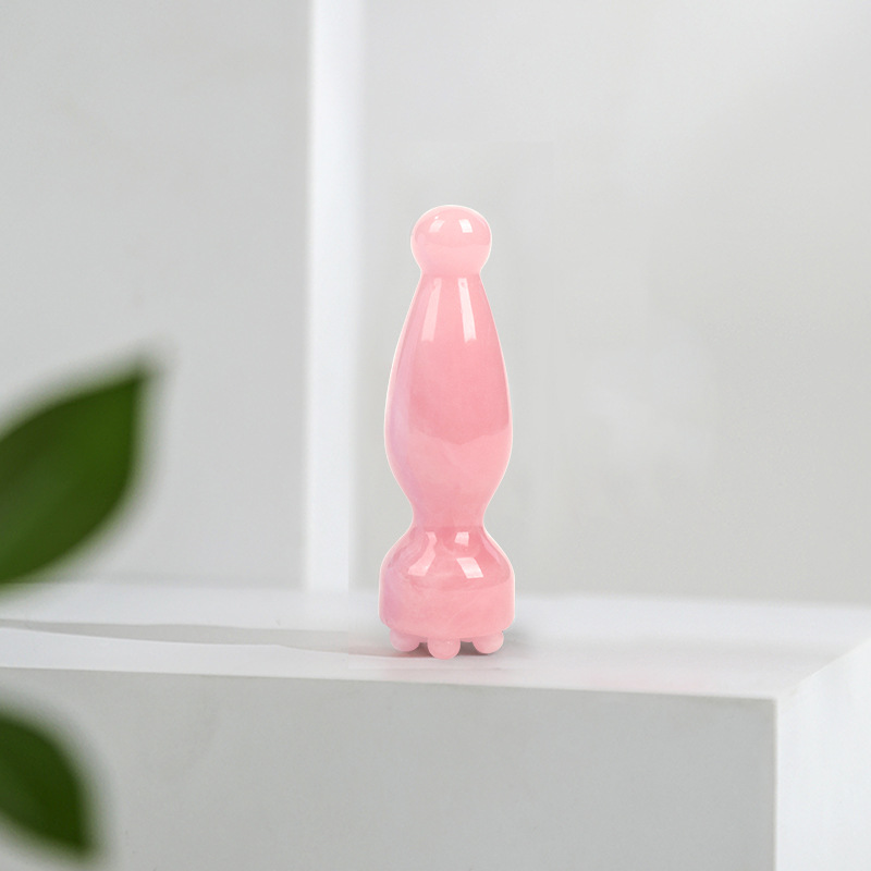 Lopa pequeño ojo músculo varilla masajeador facial acupuntura varilla facial yoga belleza elevación aceite esencial herramienta de combinación