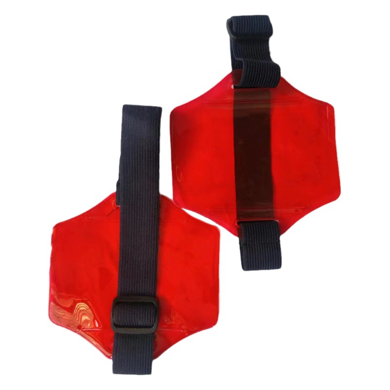 Wrist strap ID card holder arm adjustable ID card PVC soft plastic card holder arm ID card holder wholesale