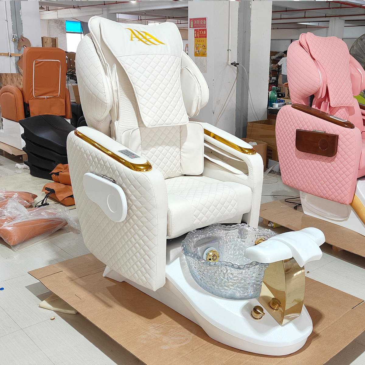 Manicuría transfronteriza salud baños de pies silla de masaje multifuncional baños de pies pedicura spa salón de masaje masaje A