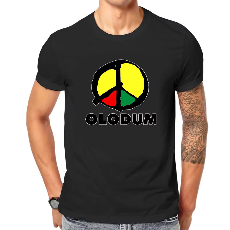 Vintage T-Shirt Unisex Printed Pattern T-Shirt Anti-War Michael Jackson Mj Olodum T-Shirt