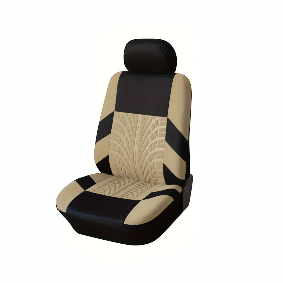 Universal Five-Seater Comfortable Polyester Fiber Car Seat Cover Press-Fit Model, Car Interior Accessories for Export