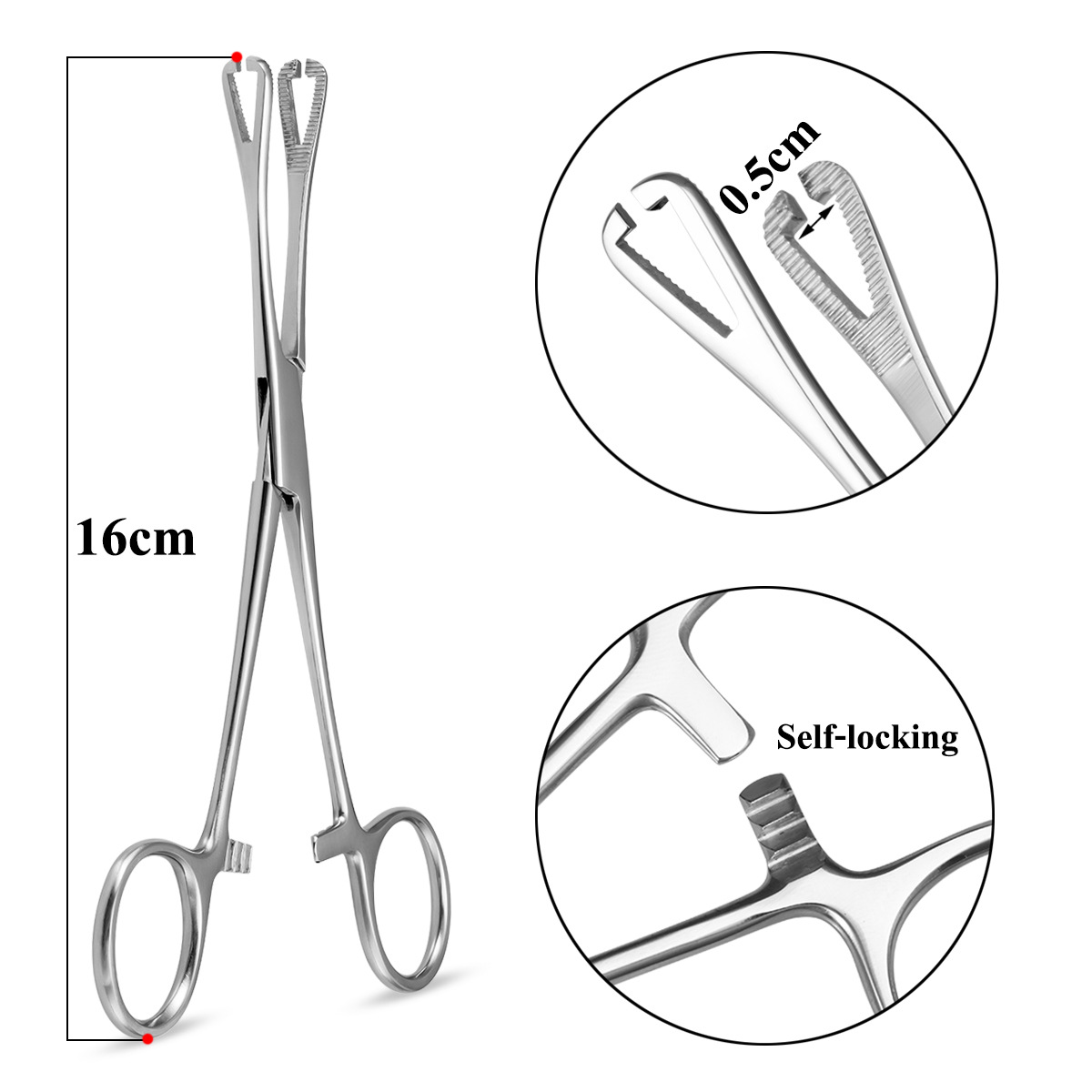 18-ARC triangle open pliers 0.5cm