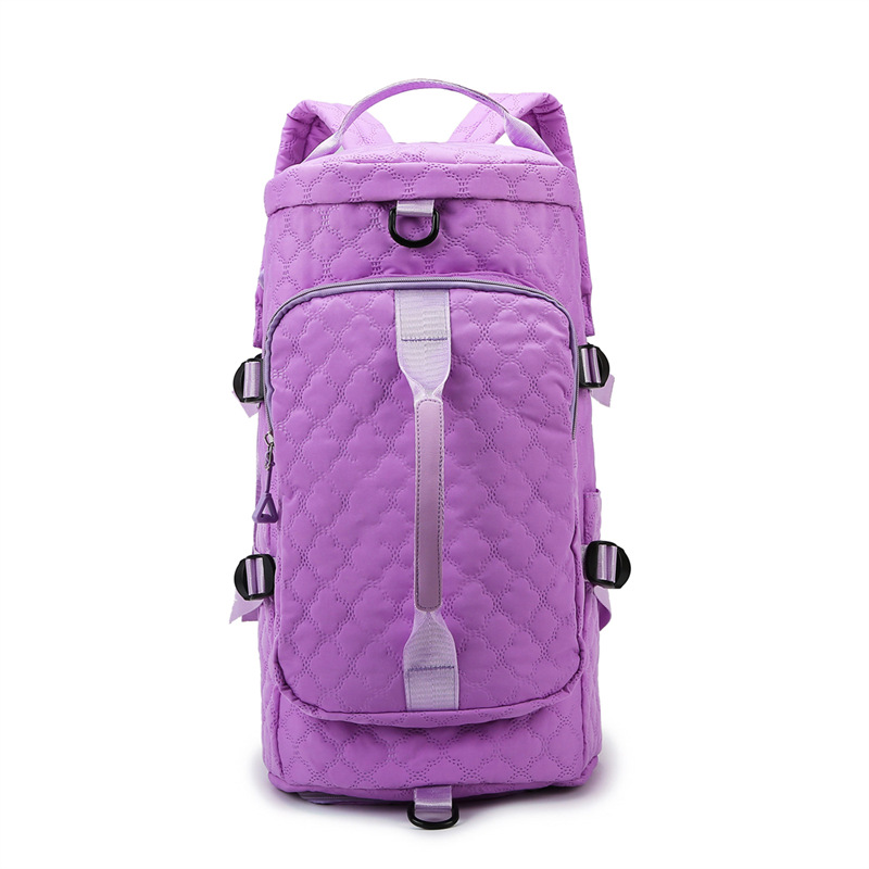 2024 nueva bolsa de viaje de separación seca y húmeda al aire libre de gran capacidad de moda, bolsa de yoga portátil multiusos para deportes y fitness