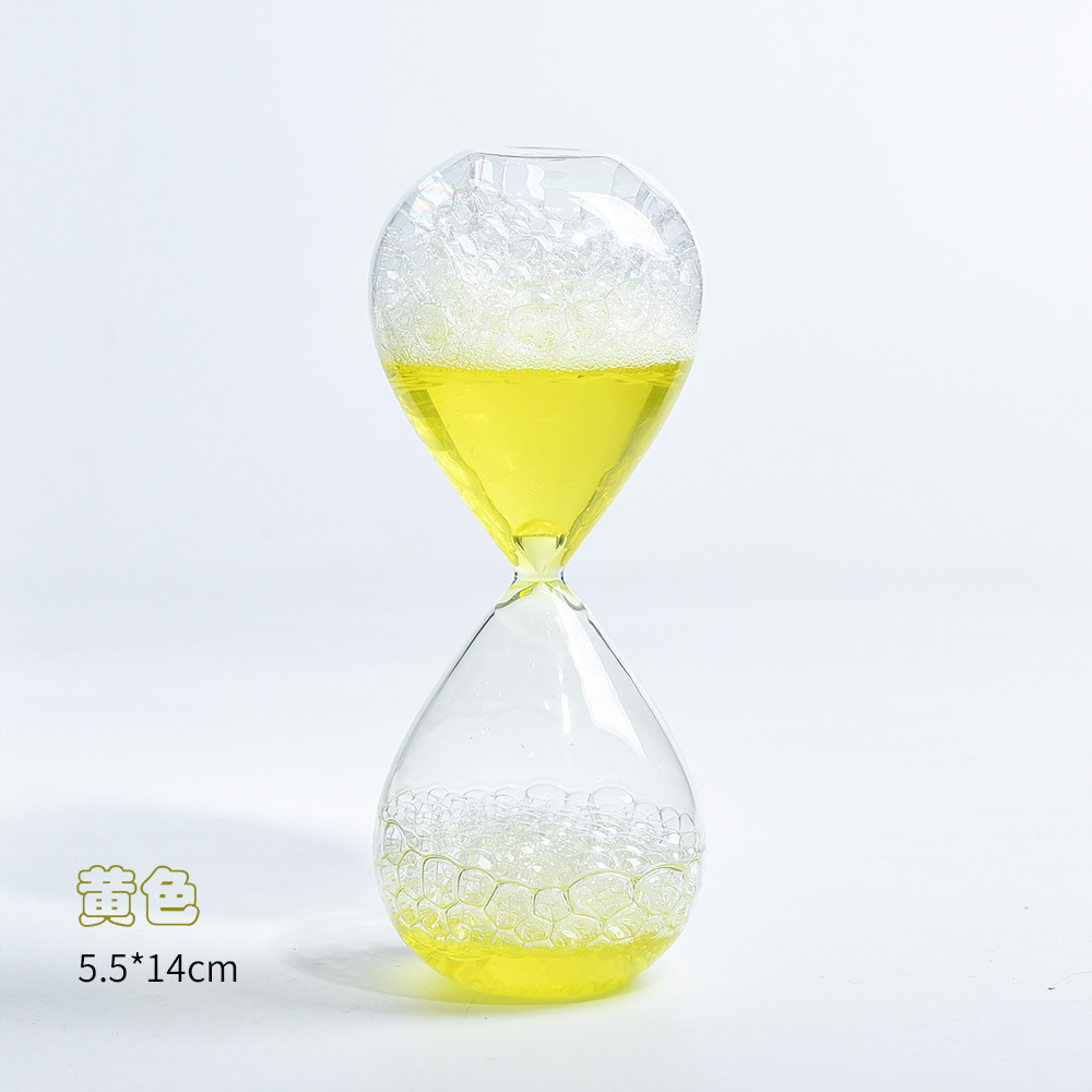 Burbuja creativa sueño burbuja reloj de arena puff señorita cantando reloj de arena multicolor para la selección