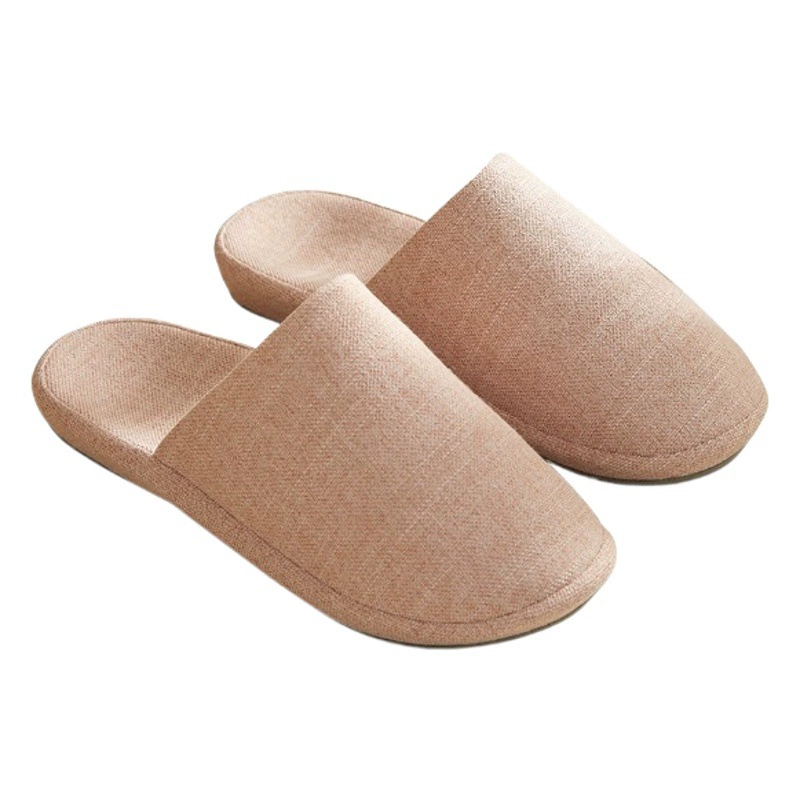 Весенне-осенние новые японские хлопковые тапочки, домашние популярные парные теплые противоскользящие дышащие мужские и женские тапочки для бассейна, оптовая продажа