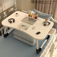 ベッドデスク、学習机、折りたたみ式小型テーブル、昇降式折りたたみ式学生寮宿題コンピューターデスク、特大