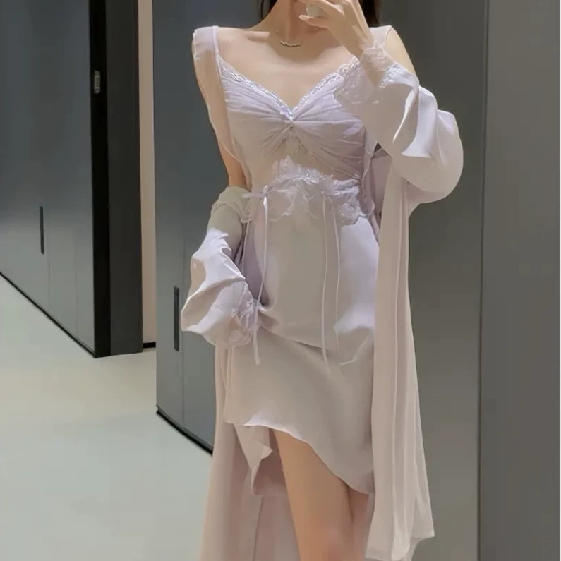 ชุดสองชิ้นสีม่วง / M