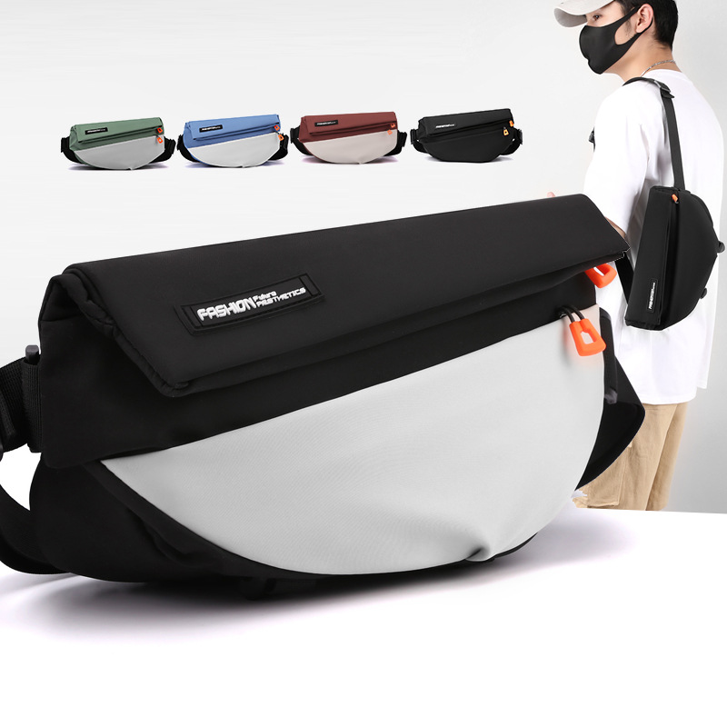 fashionable capacious chest bag