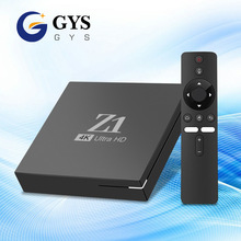 工厂外贸Z1网络机顶盒Android15电视机顶盒双频蓝牙语音遥控TVBOX