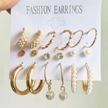 ���ⷨʽ���Ž�ɫ��Ȧ��װŷ���羳�¿���Ƕ����Ůʿ����earrings