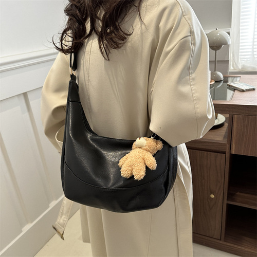 Bags for Women 2024 New Casual Personalized Shoulder Bag Korean Style Trendy Tote Bag Fashion Simple Ladies Crossbody Bag