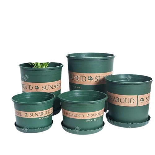 Household Plastic Thickened Balcony Plant Pot for Roses Strawberries Galvanized Iron Pot Green Foliage Specialized Plant Pot
