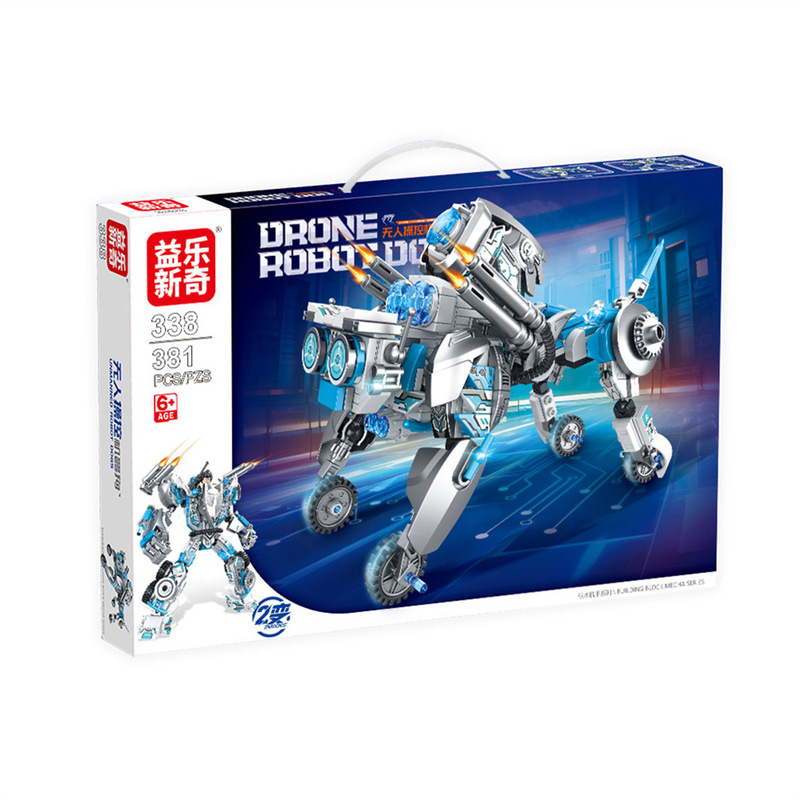 Yile 新奇 338 メカニカルドッグ互換性レゴビルディングブロックおもちゃ組み立てロボット犬モデル機構ギフト卸売|undefined