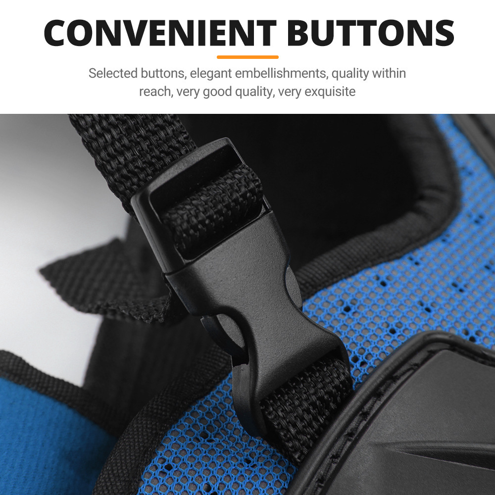 Conjunto de ropa de armadura para niños, rodilleras de patinaje sobre ruedas de esquí, deportes al aire libre, rodilleras de bicicleta de montaña, conjunto de protección de codo