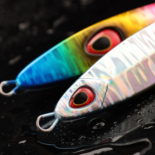 40g 60g 80g export cross-border quality offshore fishing slow-rolling iron plate lure boat fishing false bait lead fish