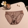 Mocha -colored underwear