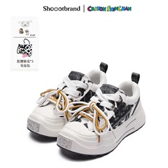 XSHOOTBRAND蜡笔小新联名款帆布鞋厚底休闲板鞋百搭小脏鞋男女