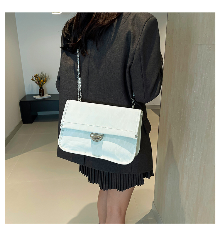 Lille niche med stor kapacitet til kvinder 2024 ny afslappet kædearmhuletaske, moderigtig og alsidig enkelt skulder_voghion.com