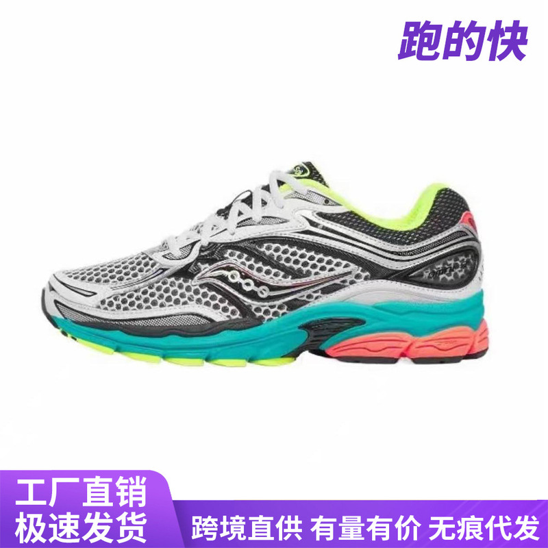 Putian Saucony Progrid Omni Wear-Resistant Men's and Women's Non-Slip Full-Surface 9 Running Shoes Putian Imitation Version