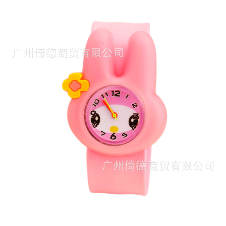 2024 suministro de niños reloj de dibujos animados animal snap ring estudiante kindergarten Panda electrónico en stock Comercio exterior Venta caliente