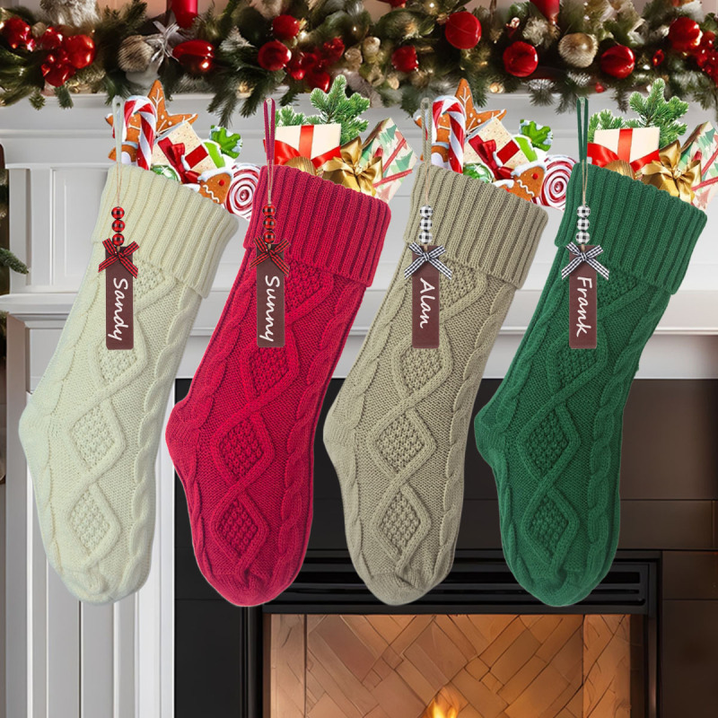 ソースメーカー供給ニットクリスマスソックスクリスマス装飾ソックス、クリスマスギフトソックス、クリスマスギフトバッグF1|undefined