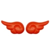 Red, small, 1 pair