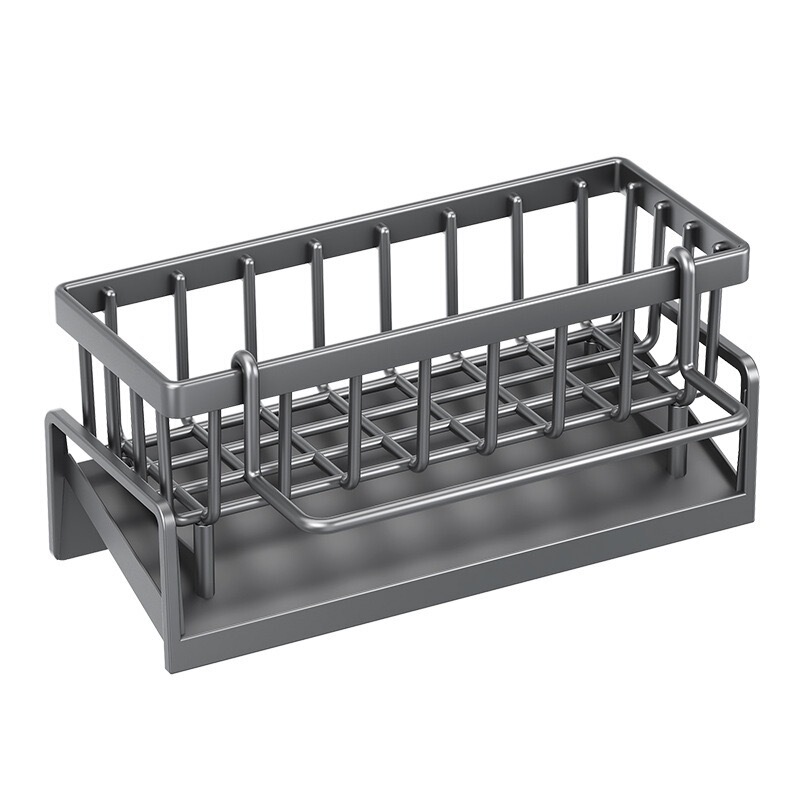 キッチン収納ラックシンクスポンジホルダー雑巾排水ラックキッチン用品カウンタートップ多機能収納ラック|undefined