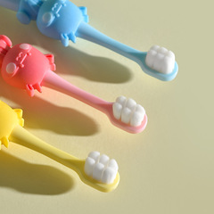 Cartoon Cloud Soft Hair Children's Toothbrush for 2-3-6-9-12 Months Baby Infant Toddler Household Manufacturer Wholesale