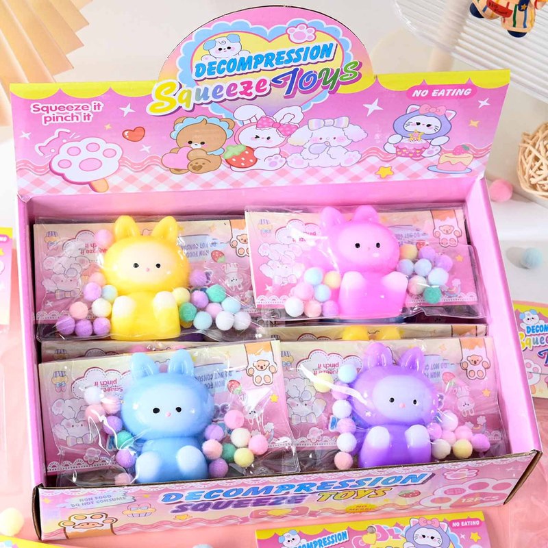 クロスボーダークリエイティブ大型ラブブピンチスローリバウンド減圧座り姿勢かわいいラブブ減圧人気おもちゃ|undefined