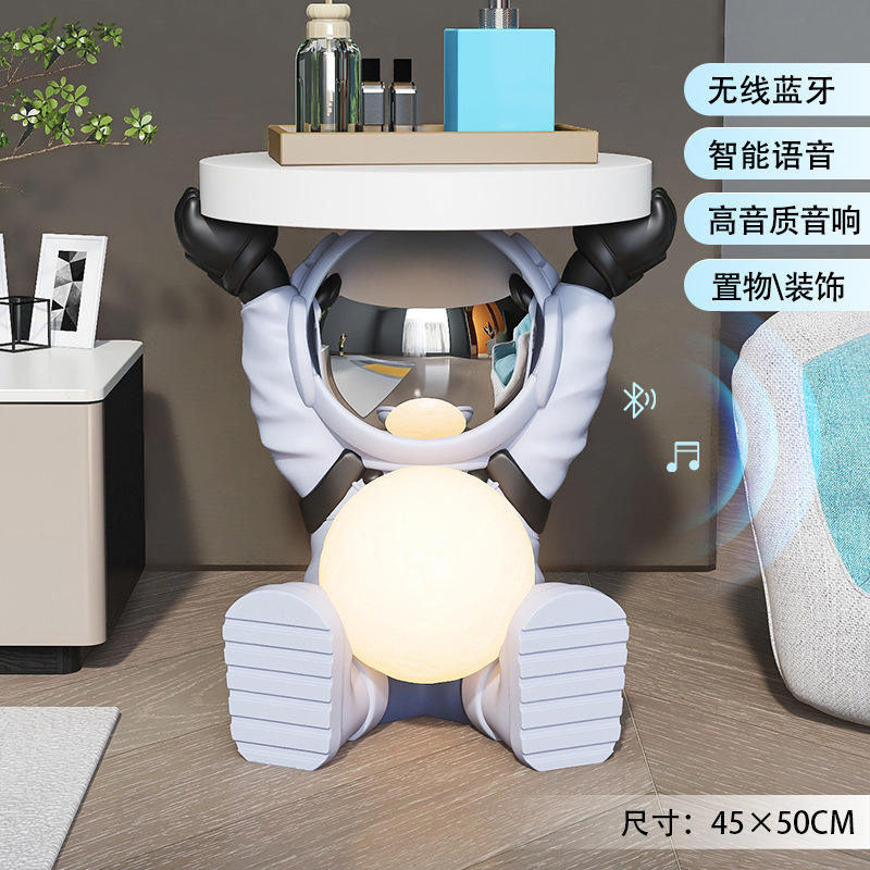 宇航员落地摆件家居饰品客厅电视柜沙发旁太空人床头柜茶几乔迁|undefined