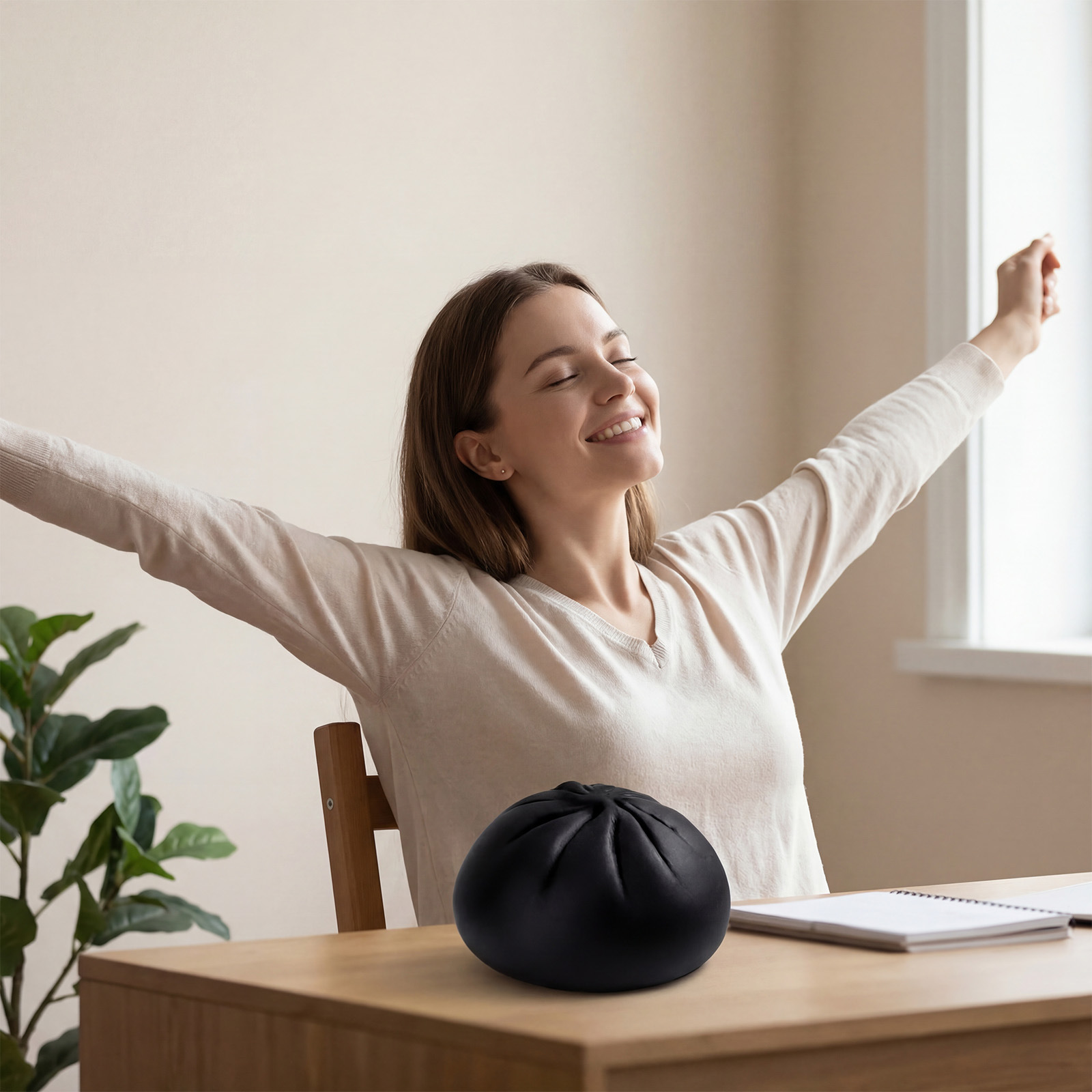 DOWMOO 包子捏捏乐 仿真包子萌趣解压造型逼真创意玩具方便携带