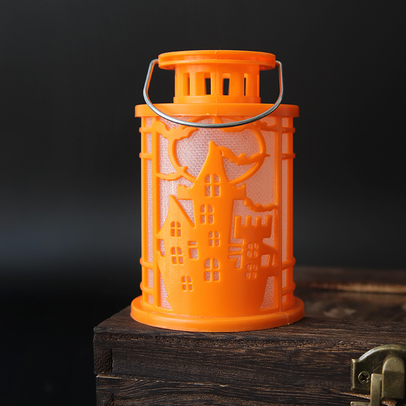 Halloween decoración LED vela luz nuevo regalo de Navidad pequeño caballo barra de luz fantasma festival atmósfera accesorios de diseño