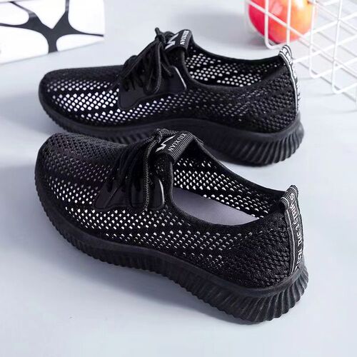  Summer Mesh Breathable Sports Shoes for Women, Net Eye Versatile Casual Ladies Lightweight Soft Sole Running Shoes for Children and Adults
