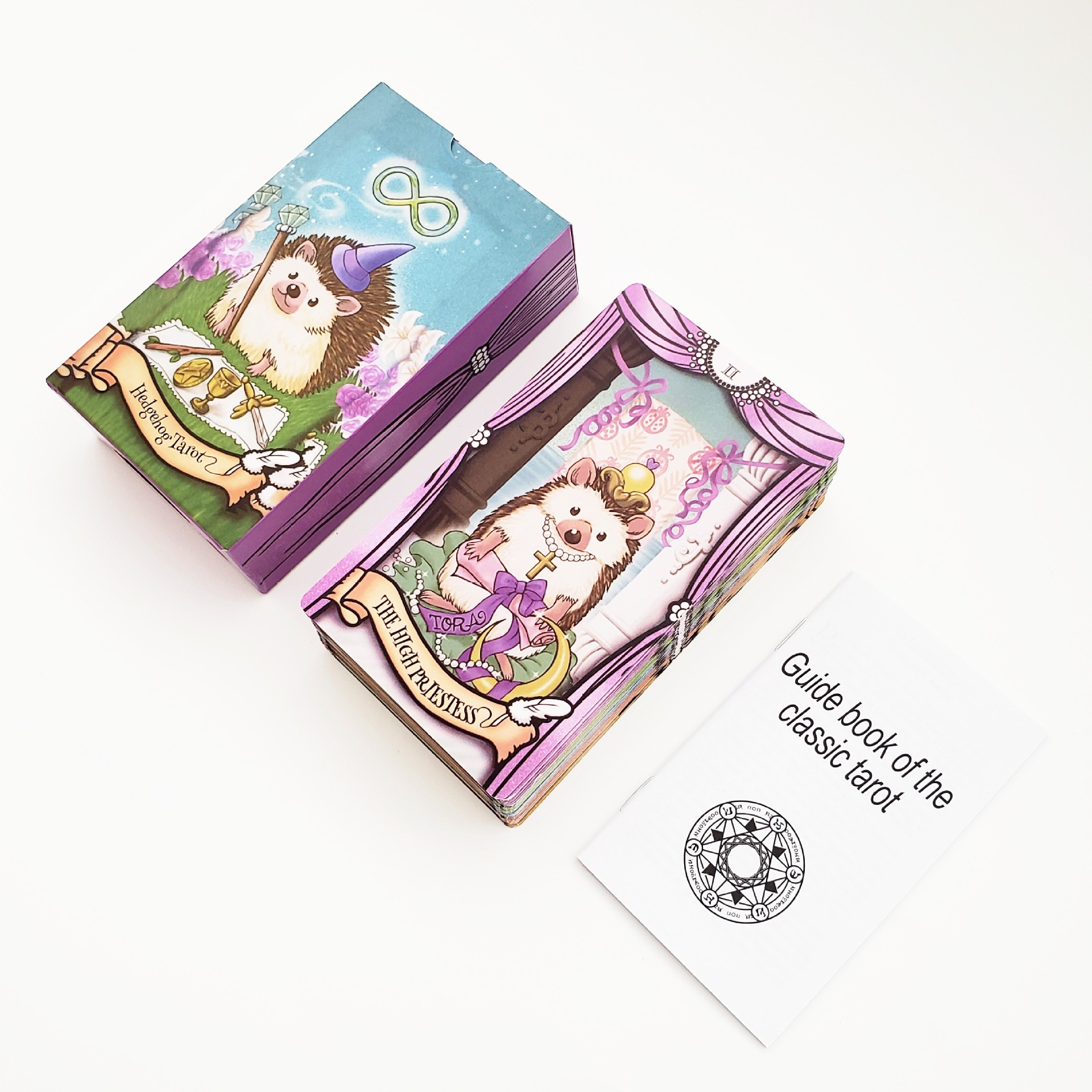 2022 New 12*7 Hedgehog Tarot Board Game Cross-Border Hot Item_voghion.com
