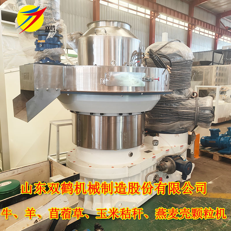 养殖猪饲料秸秆饲料颗粒机 马牛羊畜禽草颗粒加工机器 立式环模机