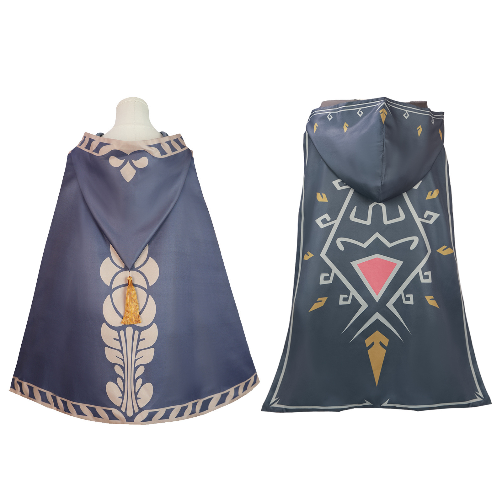 The Legend of Zelda: Tears of the Kingdom Cos Suit Little Zelda Princess Cloak Cosplay Anime Game Suit