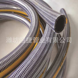 PVC钩编增强纤维透明软管 内径25mm 防扭曲 加厚耐磨抗老化 线管