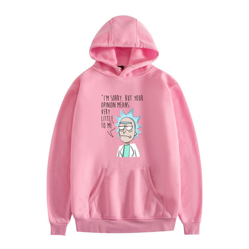 Rick and Morty Anime Men's and Women's Tops Hoodie Cross-Border Long-Sleeved Sweatshirt
