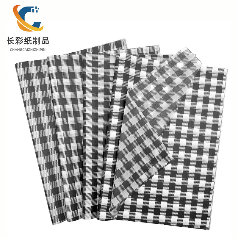 Wholesale Black and White Checkered Tissue Paper, Holiday Gift Wrapping Paper, Flower Lining Tissue Paper, Large Quantity, Great Price