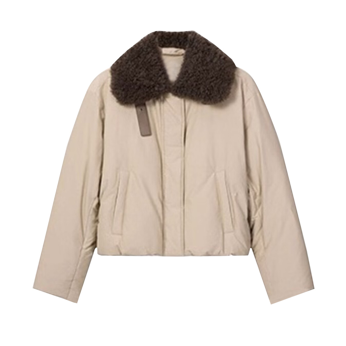 [Warm 90 Duck down] 2025 Winter New down Jacket Women's Detachable Fur Collar Barn Style 6S4Yj01400